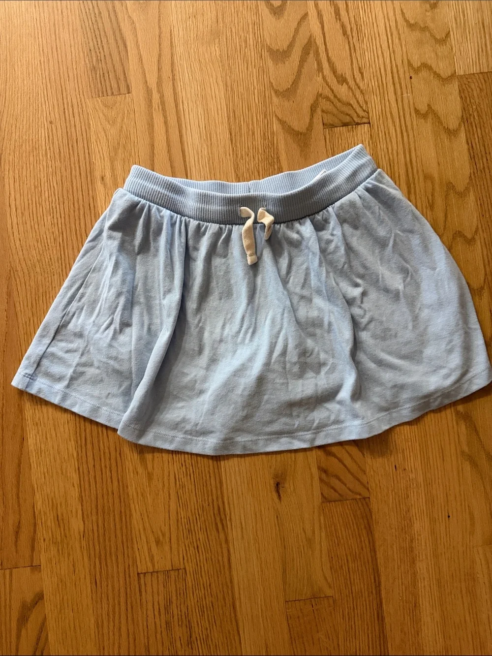 Old Navy Light Blue Knit Skort with Drawstring